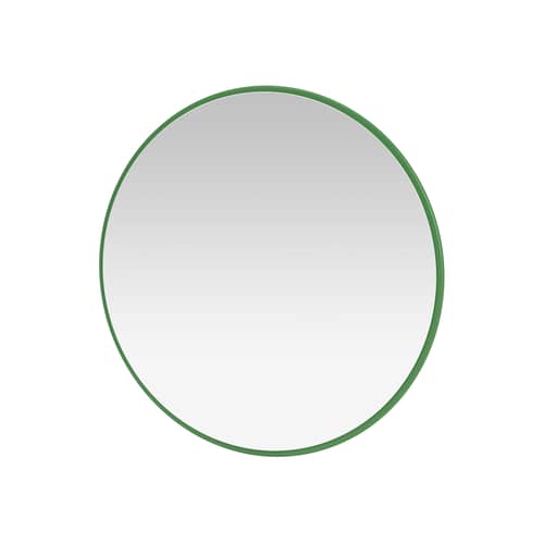 Colour Frame - Around Wall mirror wood green / Ø 69.6 cm - MONTANA - Parsley 152 -  Verre miroir, Lacquered MDF