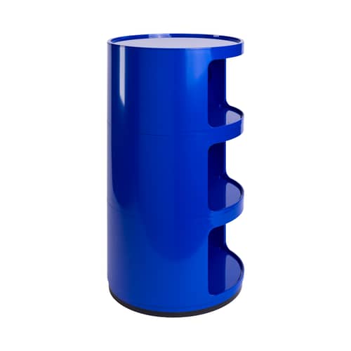 Rangement Componibili bleu / 3 portes - Exclusivité en édition limitée - Kartell - Bleu électrique (édition limitée) - ABS