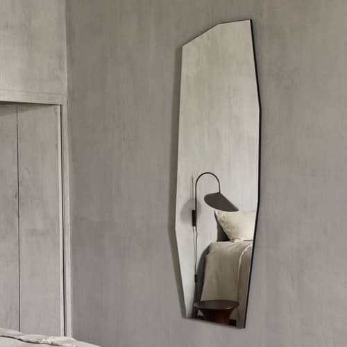 Specchio murale Shard vetro specchio / L 57,8 x H 165 cm - Ferm Living - L 57,8 x H 165 cm - MDF, Vetro