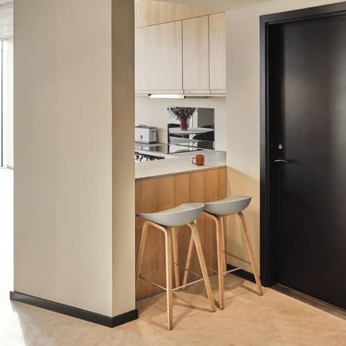 Hay About a stool AAS 32 Bar stool - white | Made In Design UK