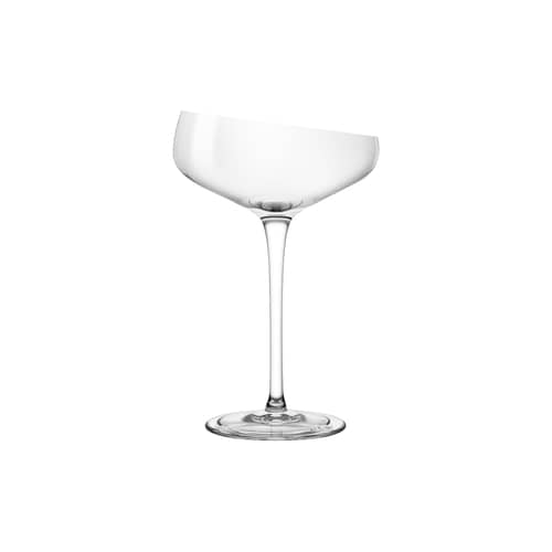 Coupe à champagne  verre transparent / 20 cl - Eva Trio - Transparent - Verre soufflé bouche