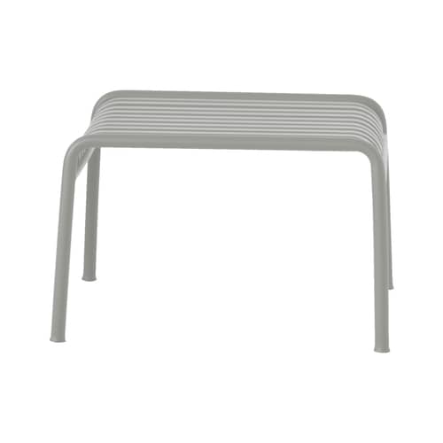 Fußstütze Palissade metall grau / Fußablage - R & E Bouroullec - Hay - Hellgrau - Epoxid-lackierter Stahl