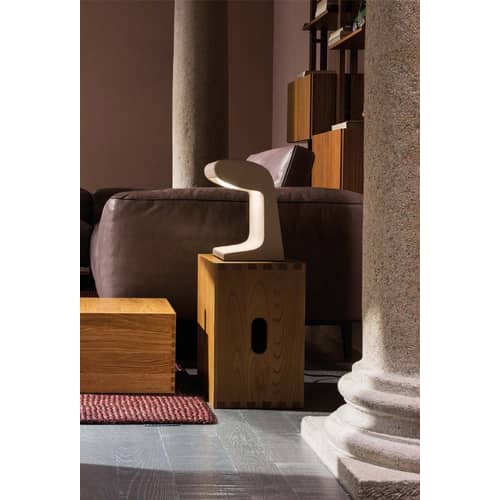 Lampada da esterno Béton Petite LED pietra grigio / LED OUTDOOR - Le Corbusier 1952 / H 31 cm - Nemo - H 31 cm / Cemento - Calcestruzzo grezzo