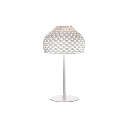 Lampe de table Tatou plastique blanc / H 50 cm - Flos - Blanc - Méthacrylate, Polycarbonate