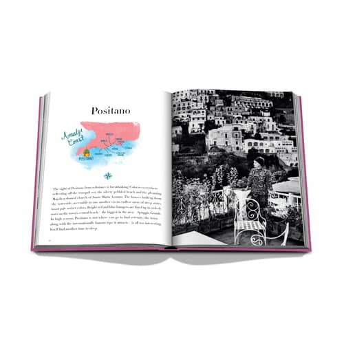 Livre Amalfi Coast / Langue Anglaise - Editions Assouline - Amalfi Coast - Lin, Papier