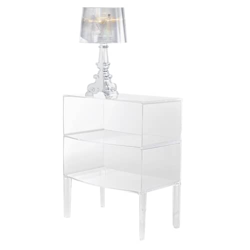 Commode Ghost Buster plastique transparent / L 68 x H 80 cm - Philippe Starck 2010 - Kartell - Cristal - PMMA
