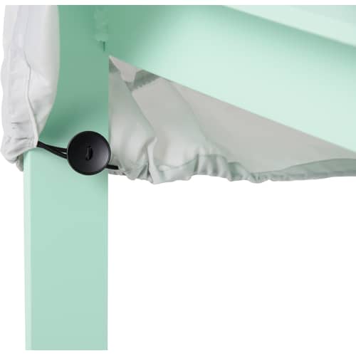 Accessoire  tissu gris / Housse de protection pour tables Fermob jusqu\'à 160 x 100 cm - Fermob - 160 x 100 cm / Gris - Tissu outdoor polyamide