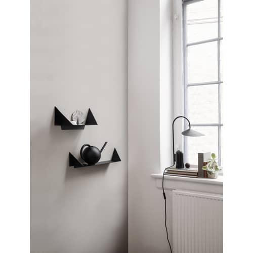 Arrosoir Orb métal noir / 2L - Ferm Living - Noir - Acier laqué époxy
