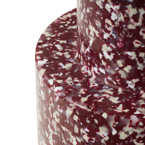 Hocker Bit plastikmaterial rot / H 42 cm - Recycled - Normann Copenhagen - Bordeaux - Recyceltes Polyethylen