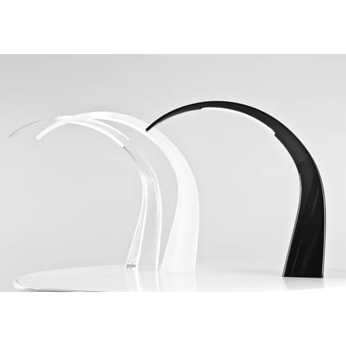 Lampe de table Taj LED plastique transparent / H 58 cm - Kartell - Cristal - PMMA
