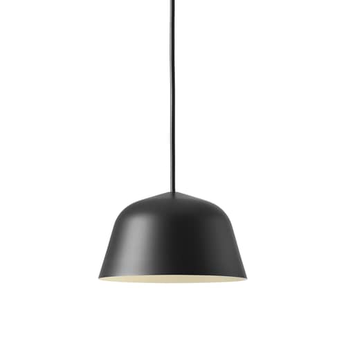 Suspension Ambit Mini métal noir / Ø 16,5 cm - Muuto - Noir - Aluminium