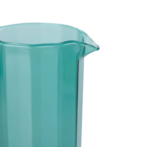 Carafe Sunlit verre bleu / 1,1 L - HK LIVING - Bleu - Verre borosilicaté