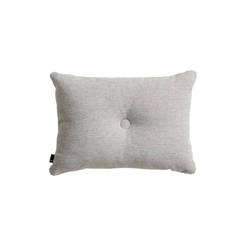 Coussin Dot Mode gris / 60 x 45 cm - Hay - Gris clair - Polyester recyclé, Polyester vierge
