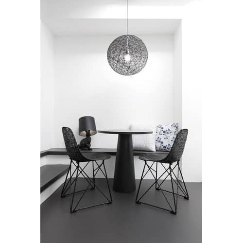Suspension Random Light plastique blanc / Small - Ø 50 cm / Bertjan Pot, 2001 - Moooi - Blanc - Fibre de verre