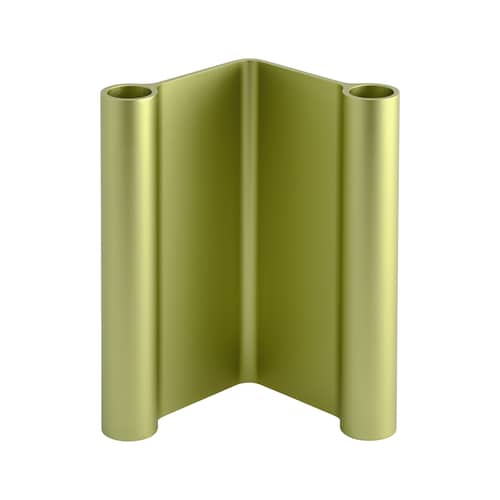 Chandelier Pair métal vert / H 18 cm - Muuto - Vert - Aluminium anodisé