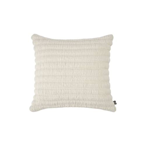 Ridge Cushion textile beige / 45 x 45 cm - Hand-woven - Tom Dixon - Natural beige - Cotton, Wool
