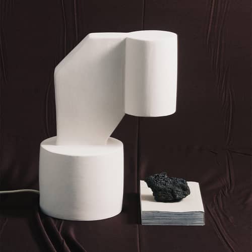 Lampe de table Romé - Nash - Serax - Blanc - Grès