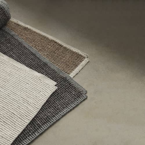 Tappeto Collect beige / 200 x 300 cm - &tradition - cammello - Lana, Poliestere riciclato