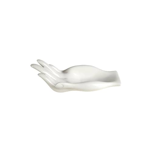Coupe Eve céramique blanc / 46 x 22 cm - Jonathan Adler - Blanc - Porcelaine