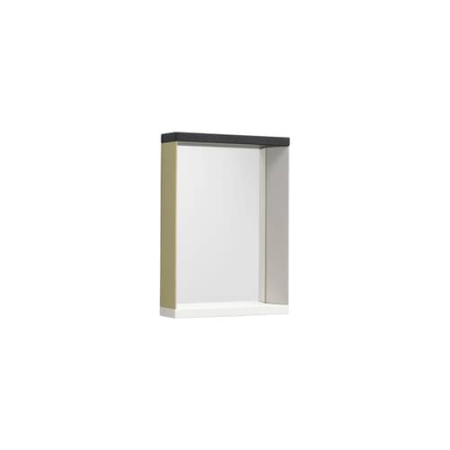 Wandspiegel Colour Frame - Small holz natur / B 38,5 x H 48 cm - Vitra - Neutral - Glas, Lackierte Esche