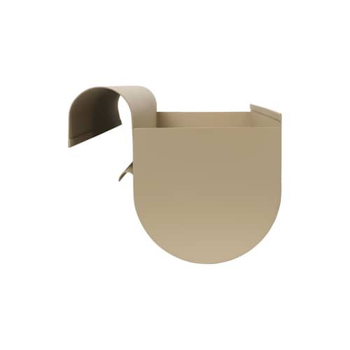 Uma Large Window box to hang metal beige / L 60 cm - Ferm Living - Cashmere beige - Steel