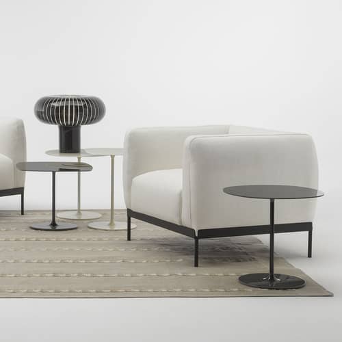 Lampada da tavolo Teresa materiale plastico nero / Ø 50 x H 43 cm - Riciclato - Kartell - Nero - PMMA riciclato