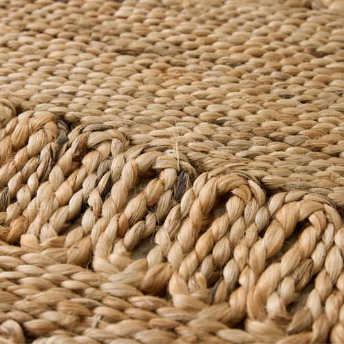 Tappeto Soleil fibre beige / 70 x 200 cm - Iuta - HK LIVING - Naturale - Iuta