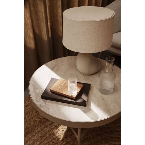 Couvercle  verre transparent pour carafe Ripple / Verre - Ferm Living - Transparent - Verre soufflé bouche