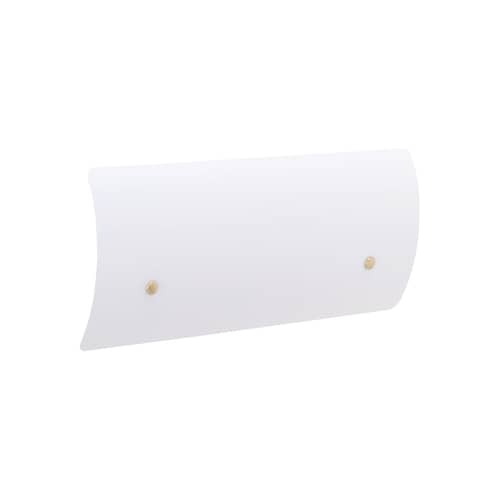 Applique avec prise G32 métal blanc / L 70 cm - Réédition 1954 Pierre Guariche - SAMMODE STUDIO - Blanc - Acier, Laiton