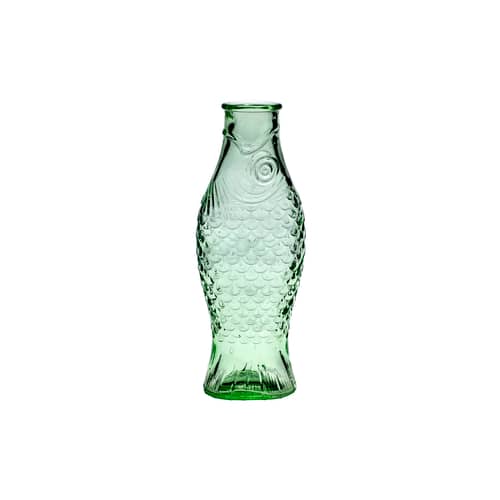 Caraffa Fish & Fish 40 Years vetro verde / 85 cl - Serax - Caraffa / Verde trasparente - Vetro