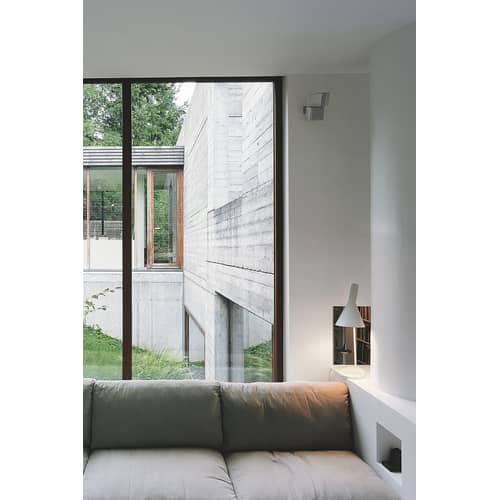 Lampe de table AJ / (1960) / H 56 cm - Louis Poulsen - Blanc - Acier, Fonte de zinc