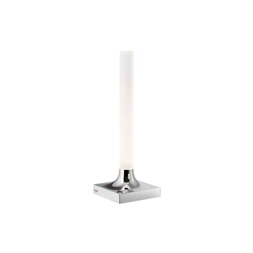 Lampe sans fil rechargeable Goodnight LED   - Kartell - Chromé - ABS recyclé, PMMA