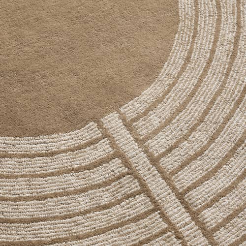 Tapis Mirage Petit / 195 x 240 cm - Tufté main - Maison Sarah Lavoine - Naturel - Coton, Laine