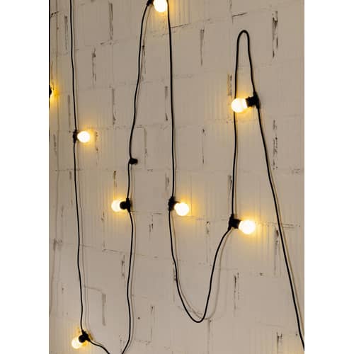 Ampoule LED E27  métal verre blanc / 0,48W - Pour  guirlande Bella Vista WHITE - Seletti - Ampoule de rechange / Blanc - Métal, Verre dépoli