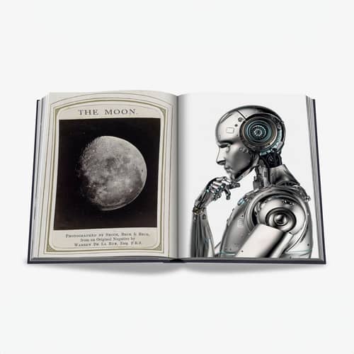 Moon Paradise Book paper multicoloured / English language - Editions Assouline - Monn Paradise - Linen, Paper