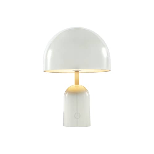 Lampe sans fil rechargeable Bell LED blanc - Tom Dixon - Mastic - ABS