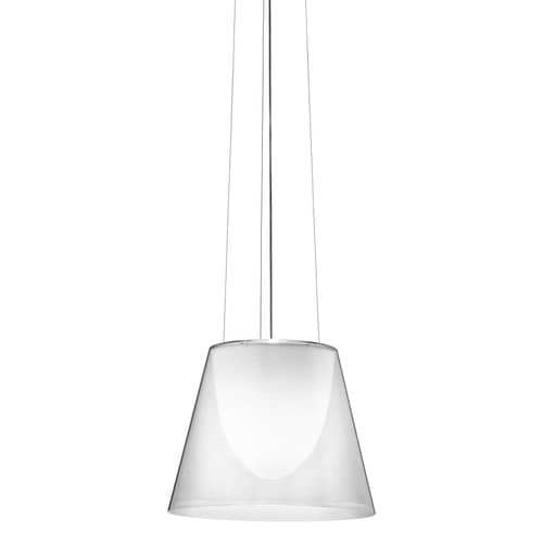 Suspension K Tribe S2 plastique transparent Ø 39.5 cm - Flos - Transparent - PMMA