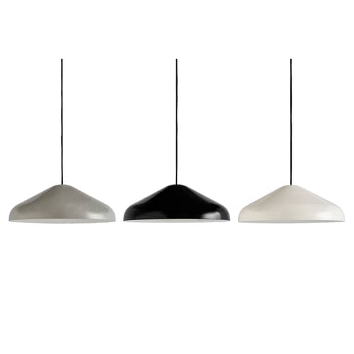 Suspension Pao Large métal blanc / Ø 47 cm - Hay - Blanc crème - Acier thermolaqué