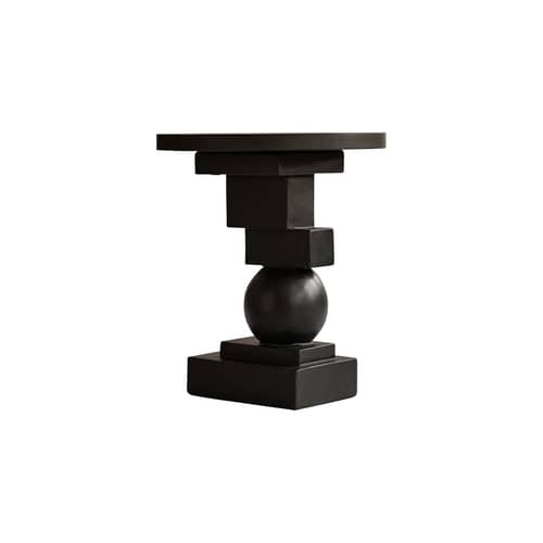 Table d\'appoint Artist / Ø 44 x H 50 cm - Chêne - 101 COPENHAGEN - Café noir (chêne) - Chêne massif certifié FSC