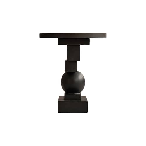 Table d\'appoint Artist / Ø 44 x H 50 cm - Chêne - 101 COPENHAGEN - Café noir (chêne) - Chêne massif certifié FSC