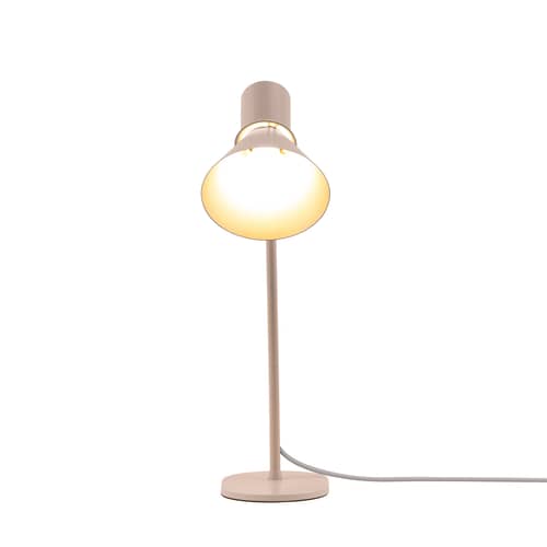 Tischleuchte Type 80 T1 metall beige / Schwenkbar - Anglepoise - Hell Dichtmasse - Aluminium, Stahl