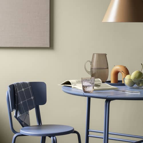 Bougie Bend cire rose / L 16,5 x H 14,5 cm - 2 mèches - BROSTE COPENHAGEN - Rose tan - Paraffine