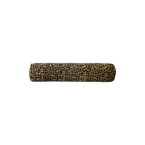 Cuscino Panther Large tessuto marrone / Ø 30 x 150 cm - HK LIVING - Ø 30 x 150 cm - Espanso, Tessuto poliestere