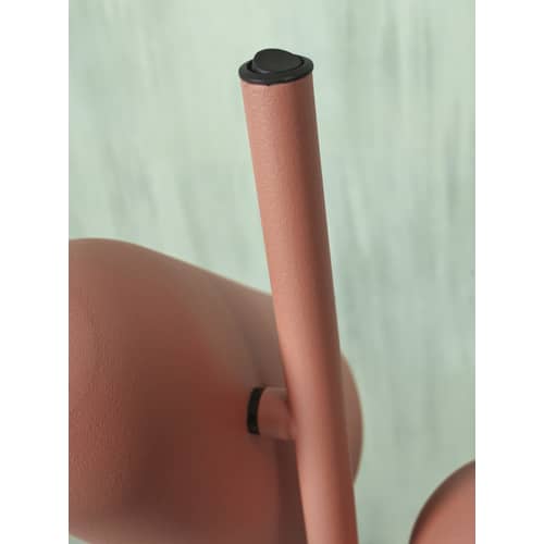 Stehleuchte Salamanca metall orange / 2 drehbare Spots - Metall - It\'s about Romi - Terrakotta - Stahl