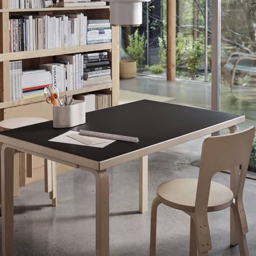 Stuhl 66 holz natur / Alvar Aalto, 1935 - ARTEK - Birke, Natur - Birke Schichtholz, Birkenholzfurnier