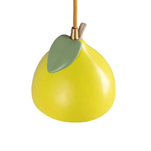 Suspension Vitamin  / Ø 14 x H 13 cm - Résine - Seletti - Citron - Résine
