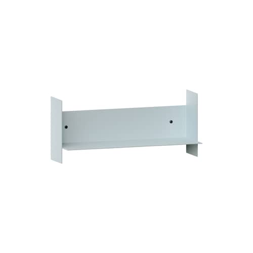 Étagère Pli métal bleu / L 45 x P 15 cm - TIPTOE - Bleu pâle - Acier thermolaqué