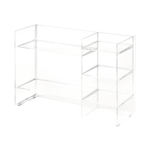 Meuble de rangement Sound-Rack / L 75 x H 53 cm - Kartell - Cristal - PMMA