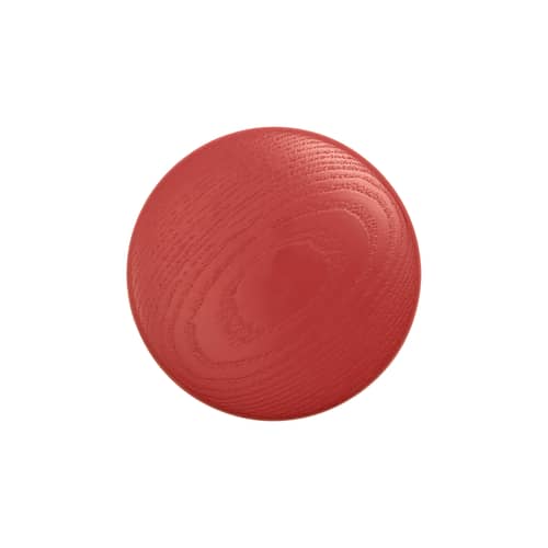 Patère The Dots Wood Small bois / Ø 9 cm - Exclusivité en édition limitée - Muuto - Cherry (édition limitée) - Frêne teinté