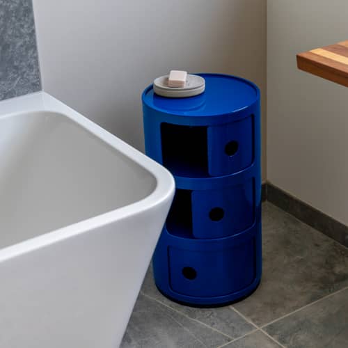 Rangement Componibili bleu / 3 portes - Exclusivité en édition limitée - Kartell - Bleu électrique (édition limitée) - ABS